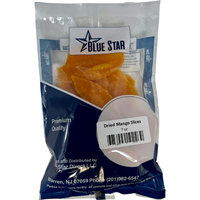 Blue Star Premium Dried Mango Slices - 200 Gm (7 Oz)