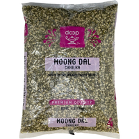 Deep Moong Dal Chilka Split Mung Beans With Skin - 4 Lb (1.8 Kg)
