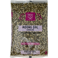 Deep Green Moong Dal Chilka Split - 2 Lb (907 Gm)