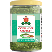 Laxmi Coriander Chutney - 24 Oz (680 Gm) [50% Off]