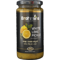 Brahmins White Lime Pickle - 400 Gm (14.1 Oz) [50% Off]