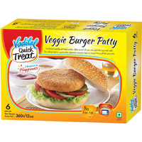 Vadilal Quick Treat Veggie Burger Patty 6 Pc - 12.7 Oz (360 Gm)
