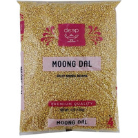 Deep Moong Dal Split Moong Beans - 4 Lb (1.8 Kg)