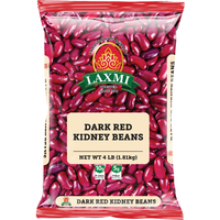 Laxmi Rajma Red Kidney Beans Dark - 4 Lb (1.81 Kg)