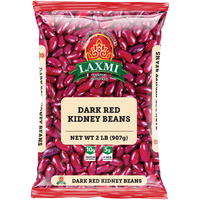 Laxmi Rajma Red Kidney Beans Dark - 2 Lb (907 Gm) [50% Off]