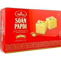 Haldiram's Soan Papdi Desi Ghee - 250 Gm (8.8 Oz) [50% Off]