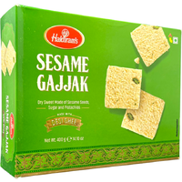 Haldiram's Desi Ghee Sesame Gajjak - 400 Gm (14.1 Oz)