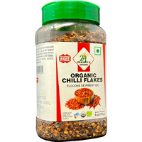 24 Mantra Organic Chilli Flakes - 6 Oz (170 Gm) [50% Off]