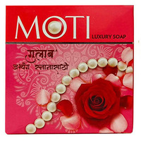 Moti Rose Bathing Soap Bar - 75 Gm (2.6 Oz) [50% Off]