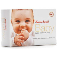 Mysore Sandal Baby Soap Bar - 75 Gm (2.6 Oz) [50% Off]