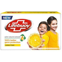 Lifebuoy Lemon Soap Bar - 100 Gm (3.5 Oz)