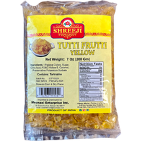 Shreeji Tutti Frutti Yellow - 200 Gm (7 Oz) [FS]