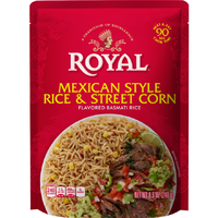 Royal Mexican Style Rice & Street Corn Flavored Basmati Rice - 240 Gm (8.5 Oz)