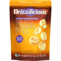Drizzilicious Mini Rice Cakes Salted Caramel Bites - 4 Oz (113 Gm)
