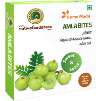 Native Foods Home Made Amla Bites Sweet & Spicy - 100 Gm (3.5 Oz) [FS]