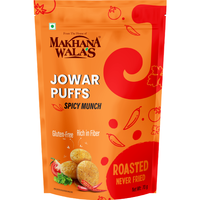 Makhana Wala's Jowar Puffs Spicy Munch - 70 Gm (2.46 Oz)