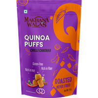 Makhana Wala's Quinoa Puffs Chilli Chataka - 70 Gm (2.46 Oz)