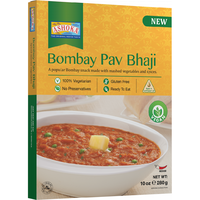 Ashoka Bombay Pav Bhaji Vegan Ready To Eat - 10 Oz (280 Gm)