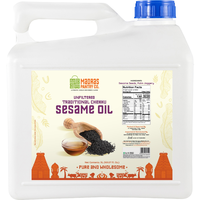 Madras Pantry Unfiltered Cheeku Sesame Oil - 5L (169 Fl Oz)