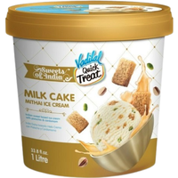Vadilal Milk Cake Mithai Ice Cream - 1 Litre