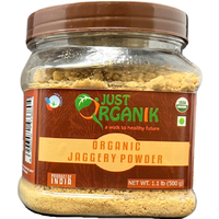 Just Organik Organic Jaggery Powder - 1 Lb (454 Gm) [50% Off]