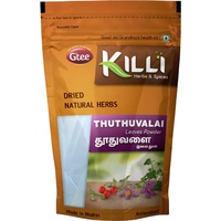 Killi Thuthuvalai Dried Natural Herb - 100 Gm (3.5 Oz)