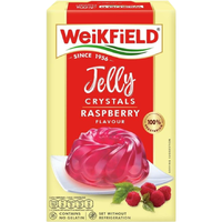 Weikfield Jelly Crystals Raspberry - 90 Gm (3.14 Oz)