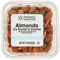 Freshness Guaranteed Dry Roasted & Unsalted Almonds - 283 Gm (10 Oz)