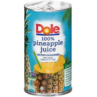 Dole Pineapple Juice - 6 Fl Oz (177 Ml)