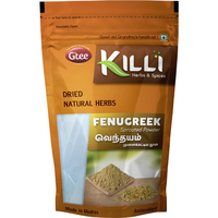 Killi Fenugreek Sprouted Powder Natural Herb - 100 Gm (3.5 Oz)