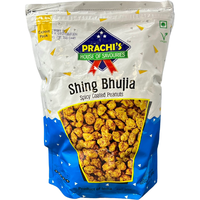 Prachi's Shing Bhujia Spicy Coated Peanuts - 400 Gm (14.10 Oz)