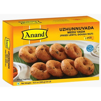 Anand Uzhunnuvada Medu Vada 7 Pcs -12 Oz (350 Gm)