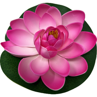 Plastic Lotus Flower Medium - 6 In