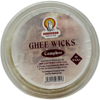 Shraddha Ghee Wicks Camphor - 50 Wicks