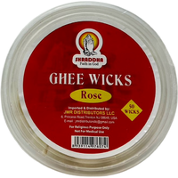 Shraddha Ghee Wicks Rose - 50 Wicks