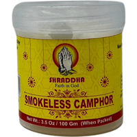 Shraddha Smokeless Camphor - 100 Gm (3.5 Oz)