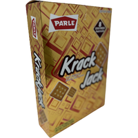 Parle Krack Jack Original Sweet & Salty Crackers 8 Pack - 480 Gm (16.93 Oz)