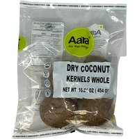 Aara Dry Coconut Whole - 454 Gm (16 Oz)