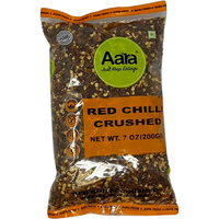Aara Red Chilli Crushed - 200 Gm (7 Oz)
