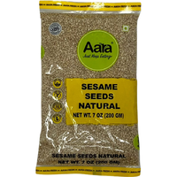 Aara Sesame Seeds Natural - 200 Gm (7 Oz)