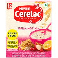 Nestle Cerelac Multigrain & Fruits - 300 Gm (10.5 Oz) [FS]