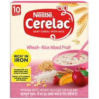 Nestle Cerelac Wheat Rice Mixed Fruit - 300 Gm (10.5 Oz)
