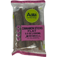 Aara Cinnamon Sticks Flat - 100 Gm (3.5 Oz) [50% Off]