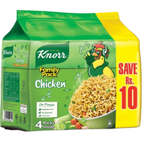 Knorr Chicken Instant Noodles Family Pack - 244 Gm (8.6 Oz) [FS]