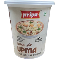 Priya Quick Upma Cup - 80 Gm (2.82 Oz) [50% Off]