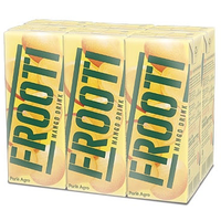 Frooti Mango Tetra Pack 6 Pack - 6 x 200 Ml (6.76 Fl Oz) [50% Off]