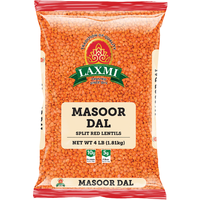 Laxmi Masoor Dal Split Red Lentils - 4 Lb (1.81 Kg) [50% Off]