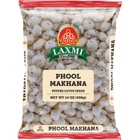 Laxmi Phool Makhana - 400 Gm (14 Oz)