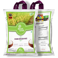 Bliss Tree Manachanallur Ponni Boiled Rice - 9 Kg (20 Lb) [50% Off]