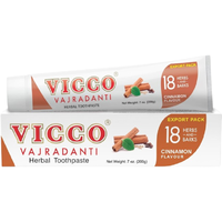 Vicco Vajradanti Cinnamon Flavour Herbal Toothpaste - 7 Oz (200 Gm)